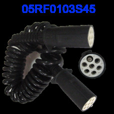 05RF0103S45, Кабель електричний 7контактов тип N 24V